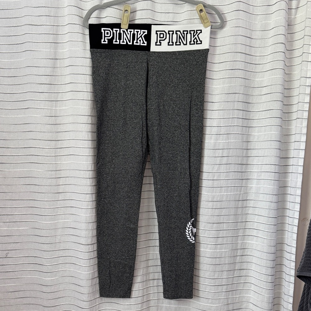 PINK Victoria's Secret Charcoal Leggings